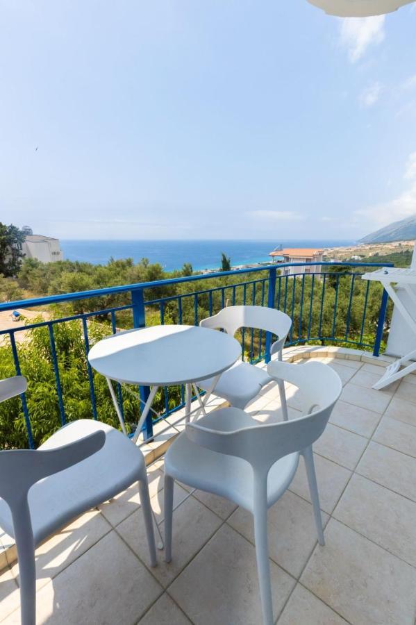 Blue Villa Drymades Dhërmi Buitenkant foto