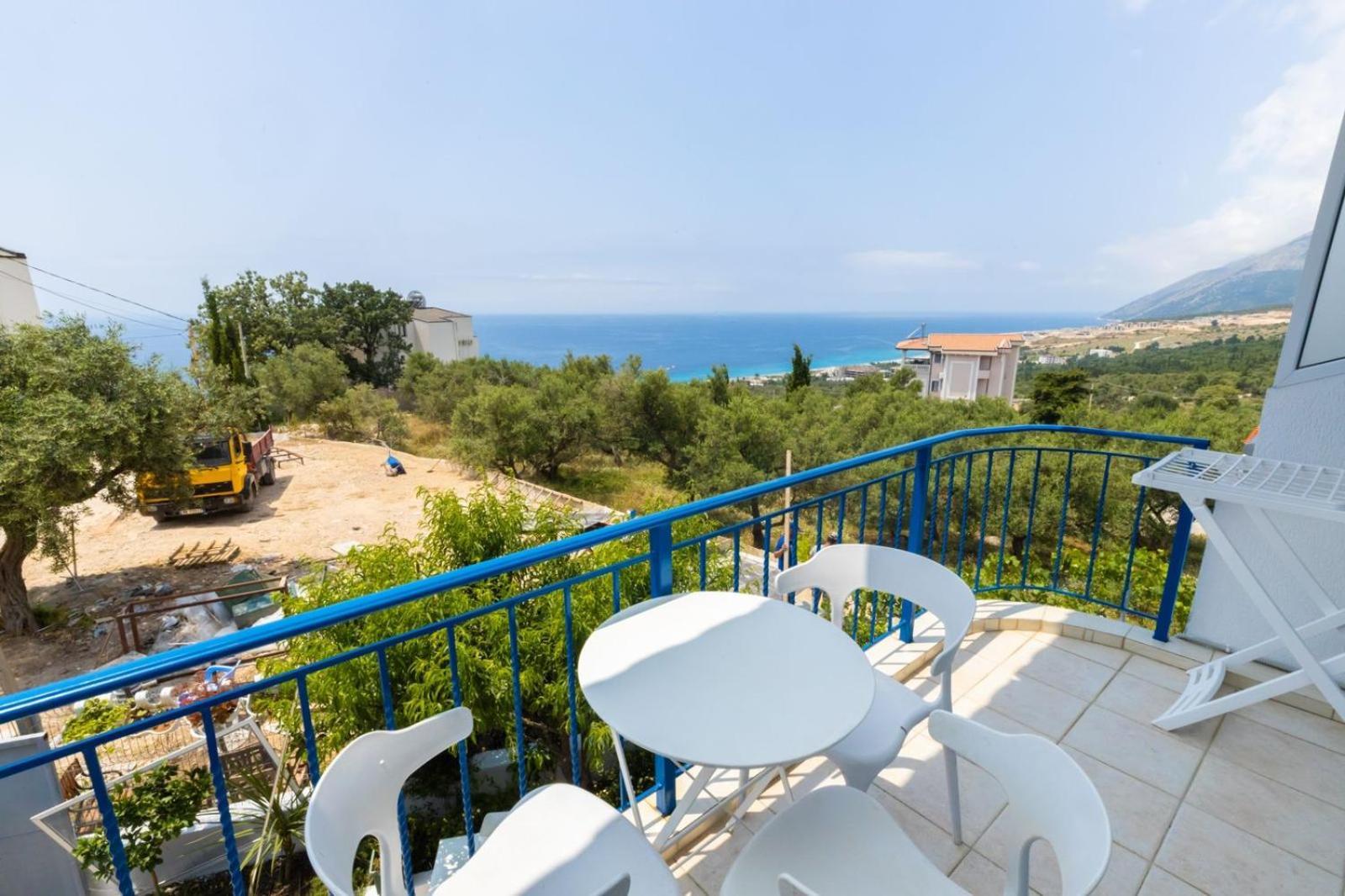 Blue Villa Drymades Dhërmi Buitenkant foto